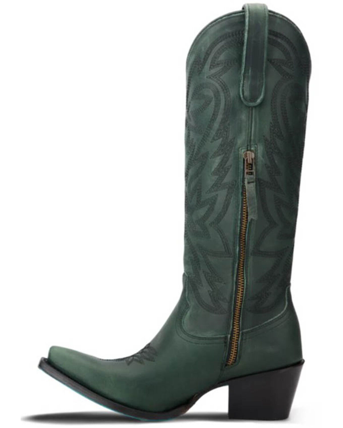Image #3 - Lane Women's Smokeshow Western Boots - Snip Toe, Green, hi-res