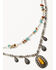 Image #1 - Shyanne Women's Bisbee Falls Multi-Layered Concho Necklace, Silver, hi-res