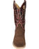 Image #4 - Smoky Mountain Men's Santa Fe Performance Western Boots - Square Toe , Multi, hi-res