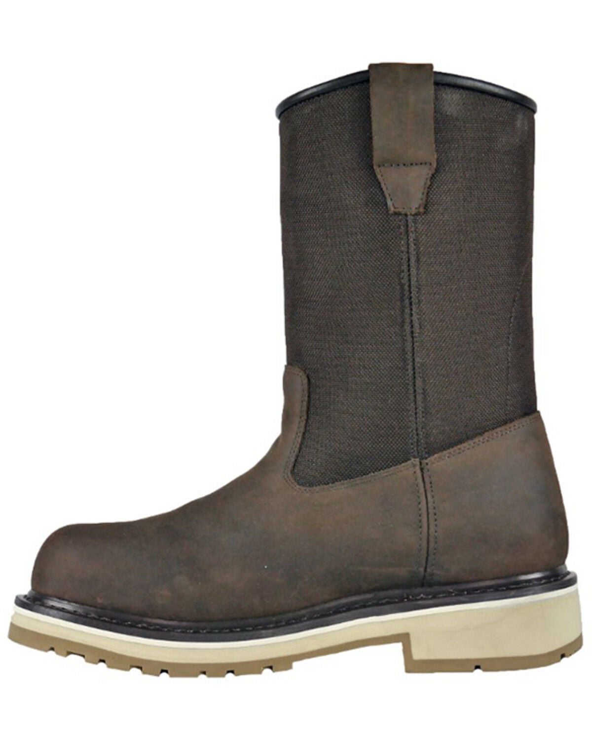 Image #3 - Die Hard Men's Stratus Work Boots - Round Toe, Brown, hi-res