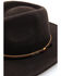 Cody James Men's Brown Wool Felt Western Hat , Brown, hi-res