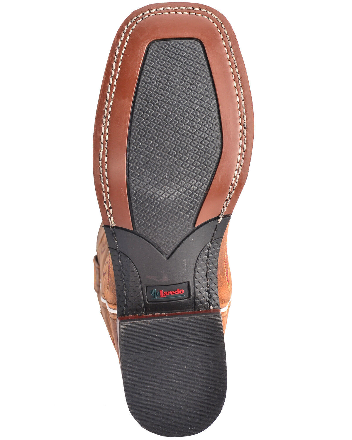 Image #7 - Laredo Women's Spellbound Western Performance Boots - Broad Square Toe, Tan, hi-res