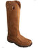 Image #1 - Twisted X Men's 17" Viperguard Waterproof Snake Boots, Brown, hi-res