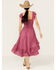 Image #4 - Shyanne Women's Flutter Sleeve Smocked High-Low Dress, , hi-res