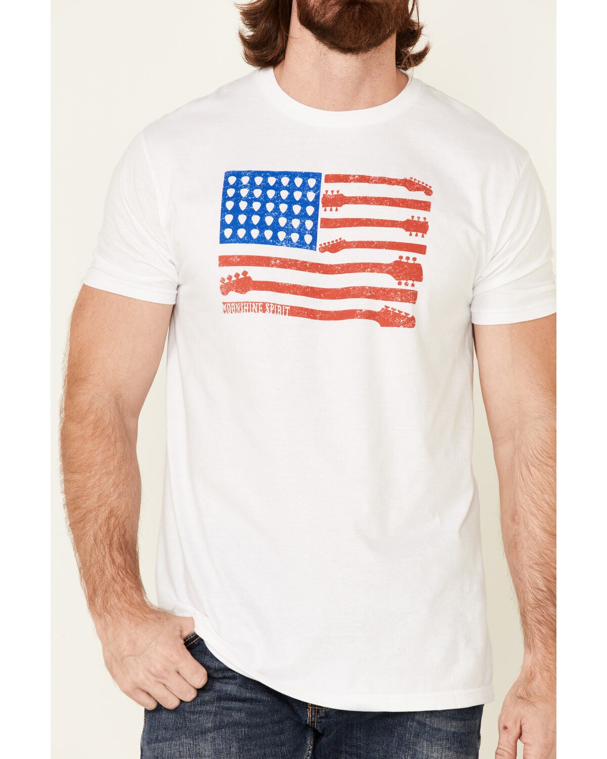 Guitar Flag Graphic Short Sleeve 