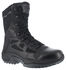 Image #1 - Reebok Men's Rapid Response 8" Work Boots - Round Toe, Black, hi-res