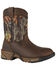 Image #1 - Rocky Boys' Southwestern Wellington Outdoor Boots - Round Toe, Multi, hi-res