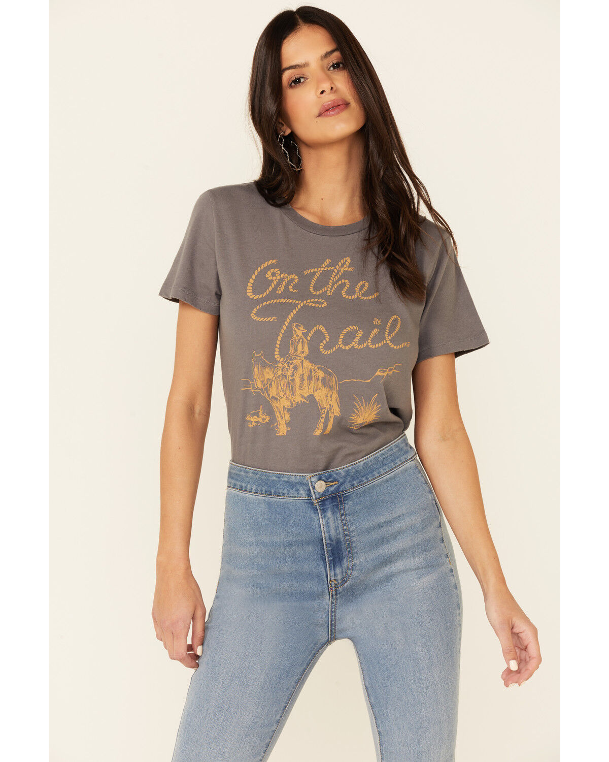 Image #2 - Bandit Brand Women's On The Trail Graphic Short Sleeve Tee, , hi-res
