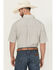 Image #4 - Wrangler Men's Geo Print Short Sleeve Button-Down Stretch Western Shirt, White, hi-res
