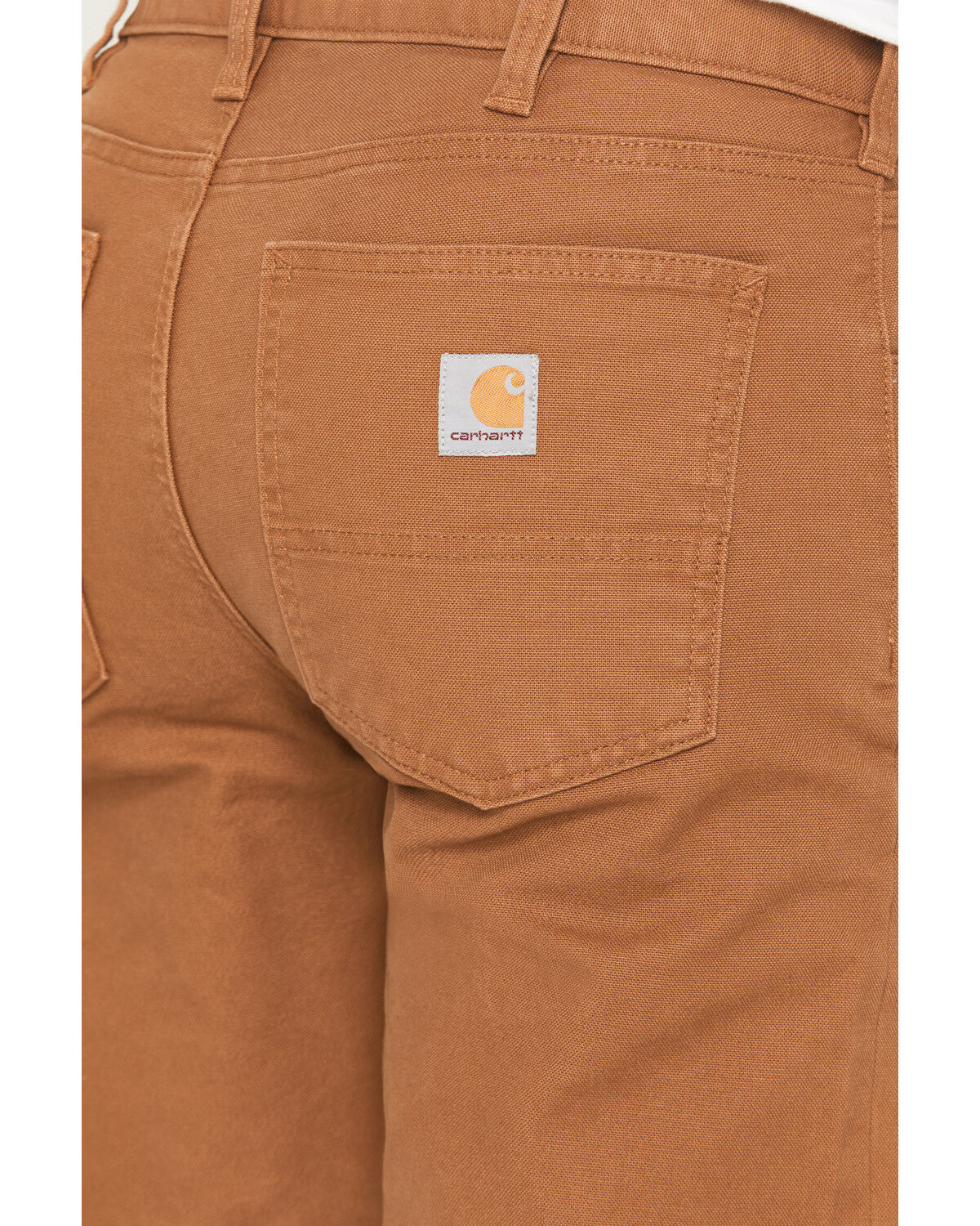 Image #4 - Carhartt Men's Slim Tapered Rugged Flex® Duck Work Pants, Brown, hi-res