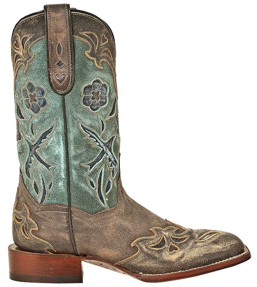 Dan Post Blue Bird Cowgirl Boots - Square Toe | Sheplers