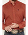 Image #3 - Cinch Men's Checkered Print Long Sleeve Button Down Shirt, Red, hi-res