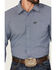 Image #3 - Kimes Ranch Men's Solid Linville Coolmax Button Down Western Shirt, Navy, hi-res
