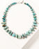 Paige Wallace Women's Blue Kingman Beaded Turquoise Stack Necklace, Turquoise, hi-res