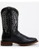 Image #2 - Dan Post Men's Exotic Water Snake Western Boots - Broad Square Toe, Black, hi-res