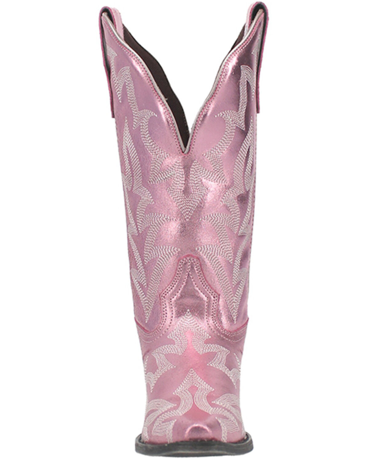 Image #4 - Laredo Women's Dream Girl Western Boots - Snip Toe, Pink, hi-res