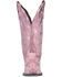 Image #4 - Laredo Women's Dream Girl Western Boots - Snip Toe, Pink, hi-res
