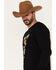 Image #2 - Moonshine Spirit Men's Mas Tequila Skeleton Graphic Long Sleeve T-Shirt, Black, hi-res