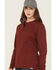Image #3 - Ariat Women's Rebar Cotton Strong Workshop Logo Long Sleeve Graphic Tee, Brown, hi-res