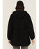 Image #4 - Carhartt Women's Rain Defender® Loose Fit Lightweight Insulated Hooded Coat, Black, hi-res