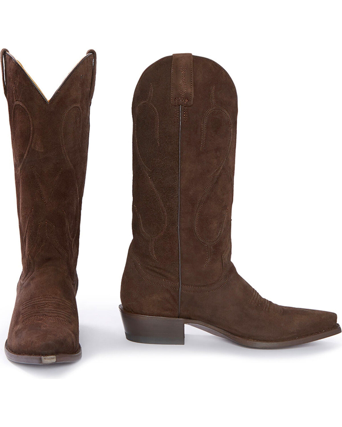 dark brown cowboy boots womens