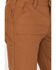 Image #2 - Carhartt Men's Rugged Flex® Relaxed Fit Duck Double-Front Utility Work Shorts, Brown, hi-res