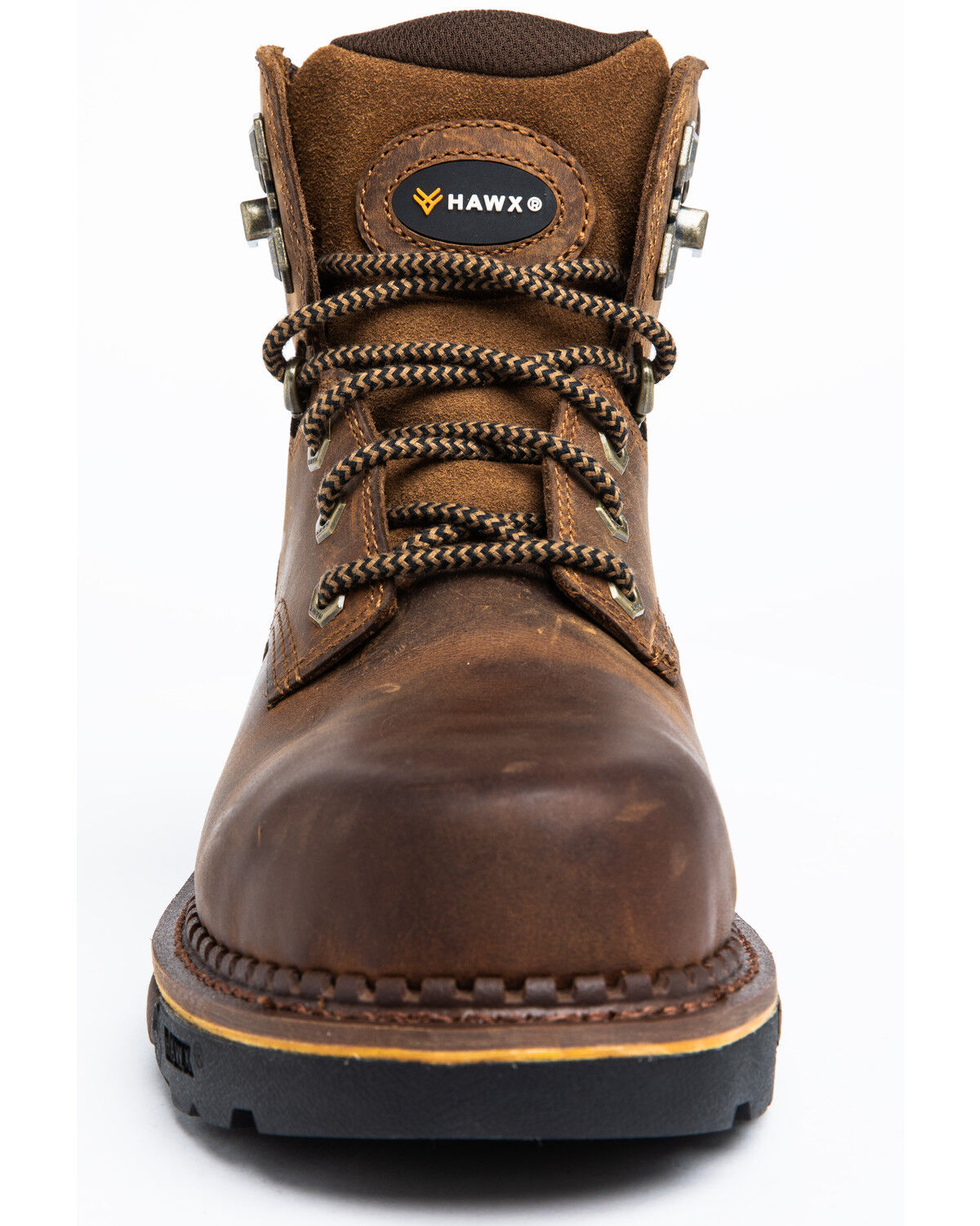 Image #4 - Hawx Men's Crew Chief Work Boots - Composite Toe, Dark Brown, hi-res