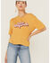 Image #1 - Panhandle Women's West Desperado Graphic Boxy Tee, Mustard, hi-res