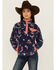 Image #1 - Cruel Girl Girls' Fleece Pullover, Navy, hi-res
