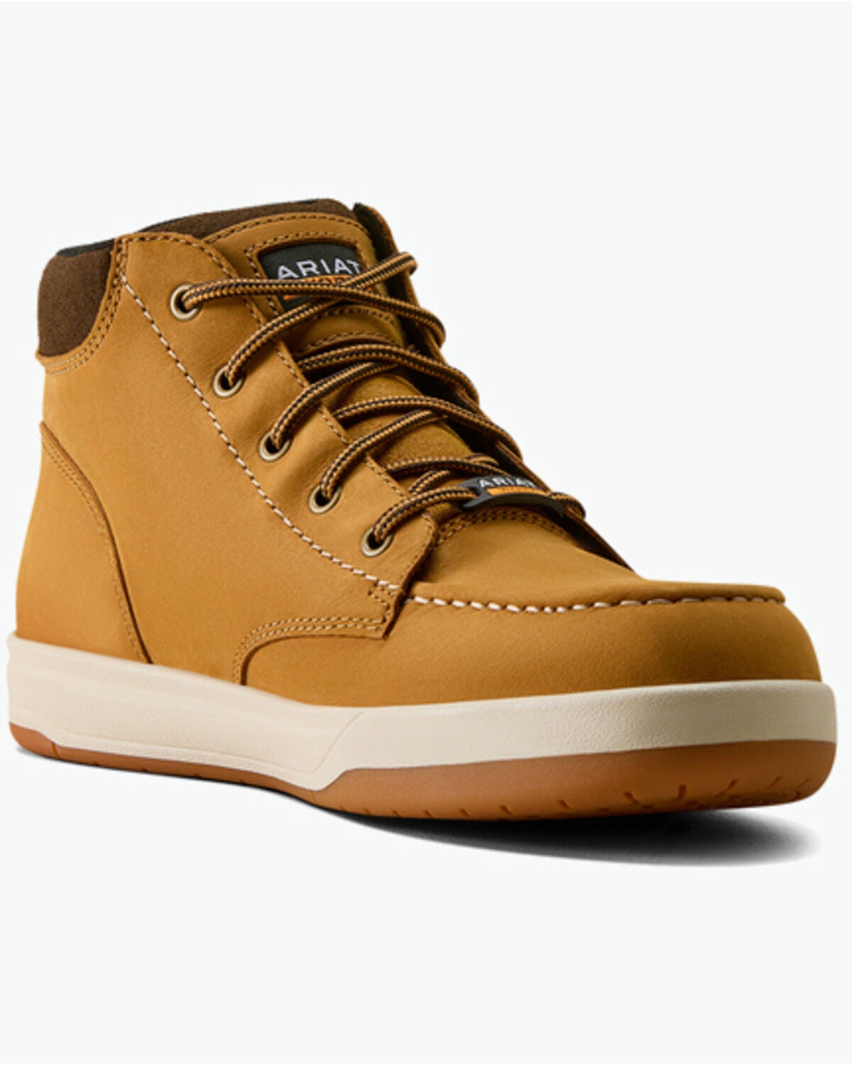 Image #1 - Ariat Men's Outmatch Mid Moc Work Shoes - Composite Toe, Brown, hi-res