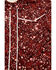 Image #2 - Shyanne Toddler Girls' Dakota Floral Print Long Sleeve Pearl Snap Western Shirt, Mahogany, hi-res