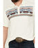 Image #3 - RANK 45® Men's Knao Border Print Short Sleeve Polo Shirt , Ivory, hi-res