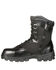 Rocky Men's 8" AlphaForce Zipper Waterproof Duty Boots, Black, hi-res