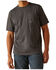 Image #2 - Ariat Men's Born Rebar Workman Short Sleeve Graphic T-Shirt , Charcoal, hi-res