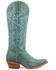 Image #2 - Black Star Women's Sierra Tall Western Boots - Round Toe, Blue, hi-res
