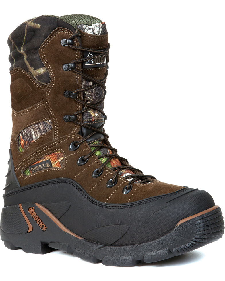 Rocky Men's BlizzardStalker PRO Waterproof Insulated Boots, Mossy Oak, hi-res