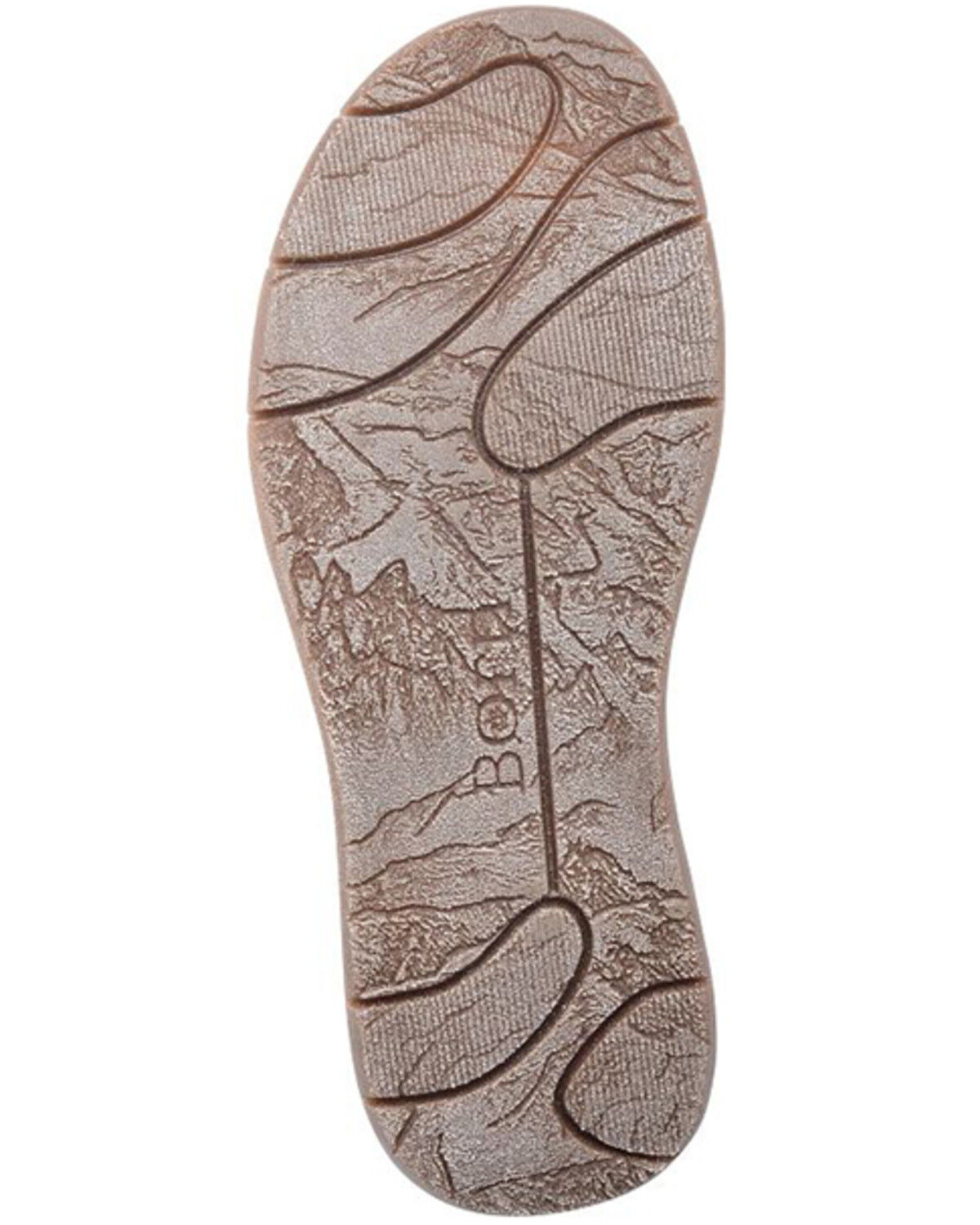 Image #7 - Born Men's Brody Distressed Ankle  Boots - Round Toe, Taupe, hi-res