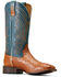 Image #1 - Ariat Men's Brandin' Ultra Exotic Western Boots - Broad Square Toe , Beige, hi-res