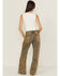 Image #3 - Miss Me Women's Vintage Mid Rise Baggy Wide Leg Stretch Denim Jeans, Medium Wash, hi-res