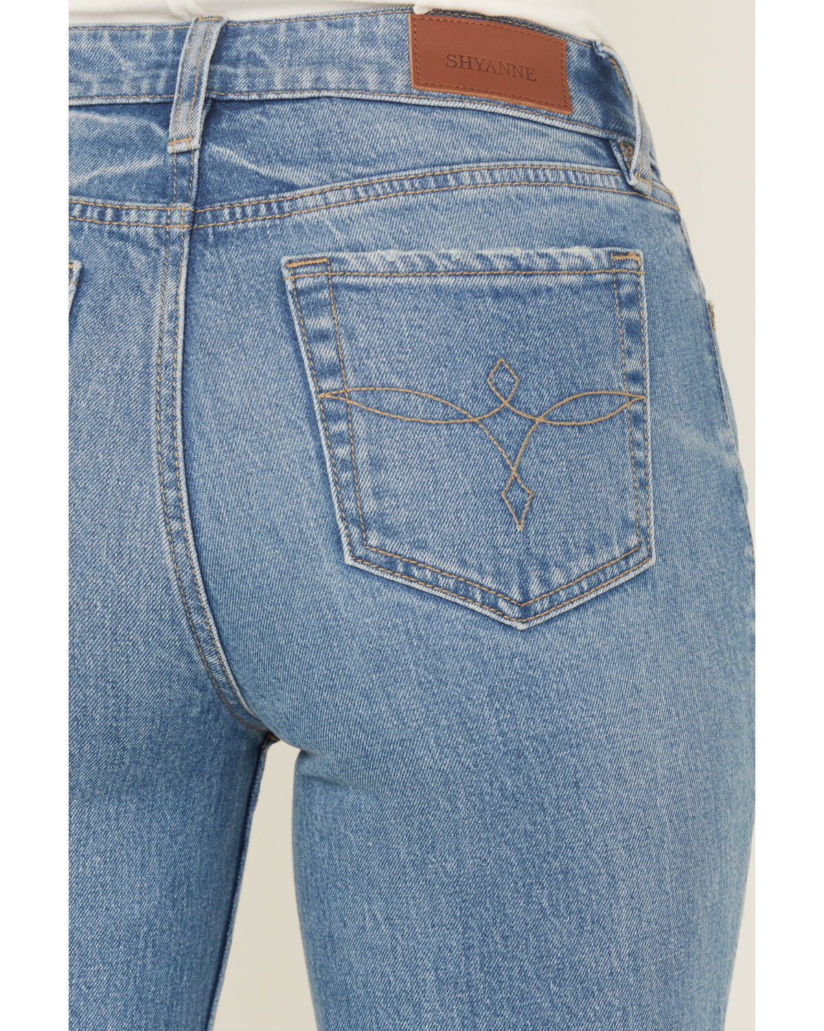 Image #4 - Shyanne Women's Georgia High Rise Bootcut Stretch Denim Jeans, Medium Wash, hi-res