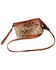 Image #4 - Wrangler Women's Cowhide Clutch, Brown, hi-res