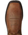 Image #4 - Ariat Men's Groundbreaker Met Guard Western Work Boots - Steel Toe, Brown, hi-res