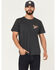 Image #2 - Brixton Men's Keller Eagle Short Sleeve Graphic T-Shirt, Black, hi-res