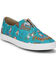 Image #1 - Reba by Justin Women's Alice Cowgirl Print Casual Slip-On Shoe, Turquoise, hi-res