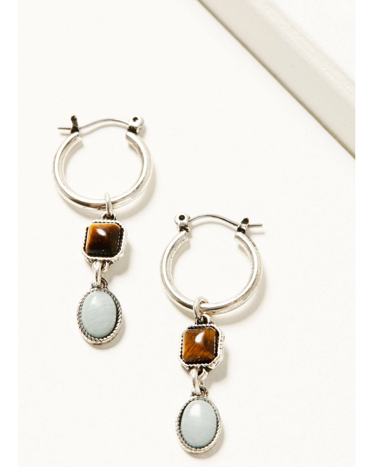 Image #3 - Shyanne Women's Juniper Sky Multi Gem Earring Set, Silver, hi-res