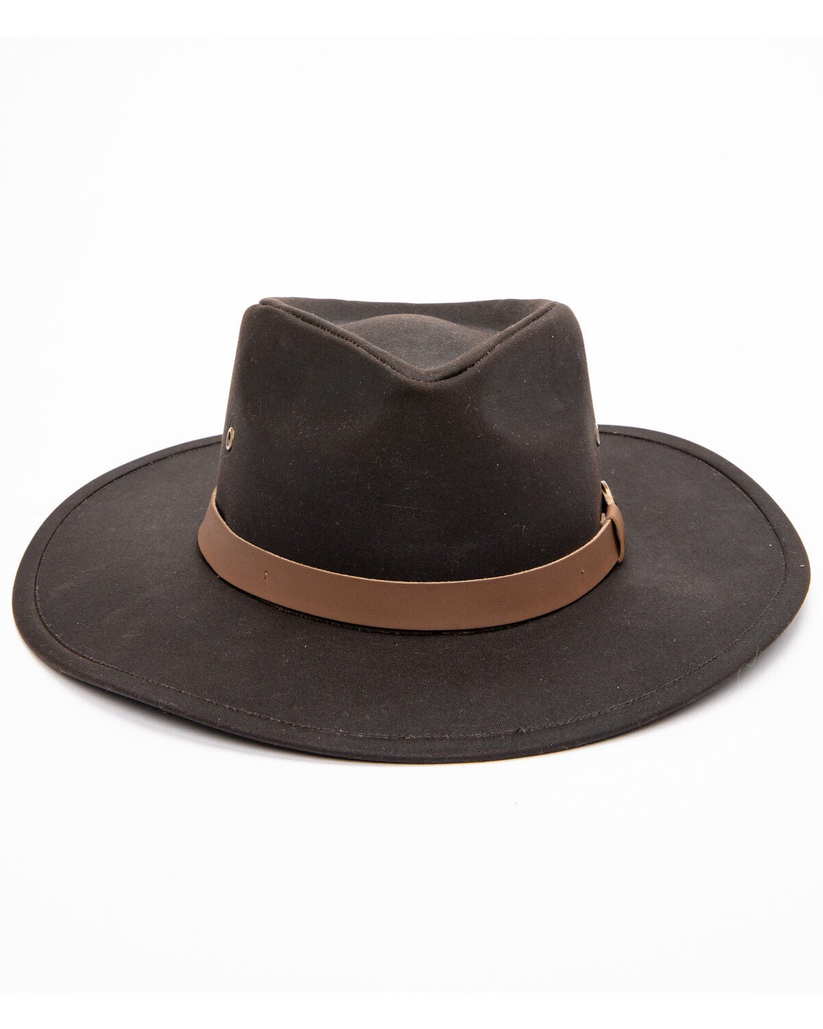 Outback Trading Kodiak Oilskin Hat Brown Medium