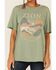 Image #2 - Show Me Your Mumu Women's Sage Zion Travis Graphic Short Sleeve Tee, Green, hi-res