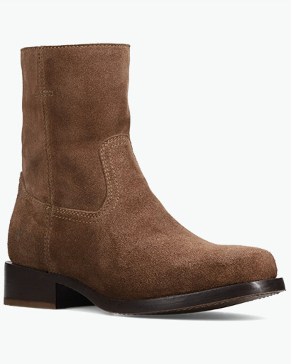 Frye Men's Campus Inside Zip Casual Boots - Round Toe, Brown, hi-res