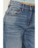 Image #2 - Ariat Women's Jazmine Medium Wash Ultra High Rise Wide Stretch Denim Jeans, Medium Wash, hi-res