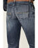 Image #4 - Cinch Men's White Label Medium Stonewash Performance Stretch Relaxed Straight Jeans, Indigo, hi-res